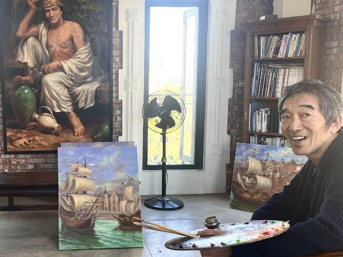 歐洲文明正處於一種自殺狀態？為何川普說，否定歷史就等著滅亡？從西方的敘事失能，看見台灣畫家筆下的400年生命力